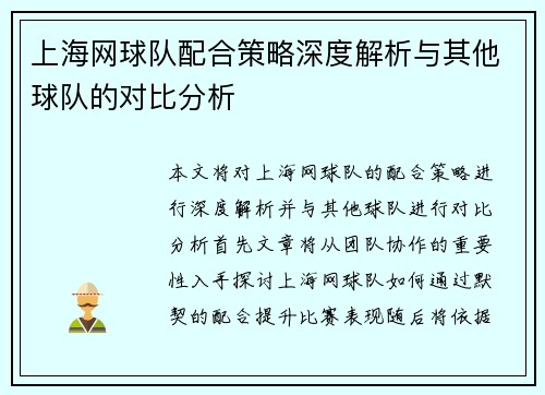 /uploads/images/20251008/shang-hai-wang-qiu-dui-pei-he-ce-lyue-shen-du-jie-xi-yu-qi-ta-qiu-dui-de-dui-bi-fen-xi.webp